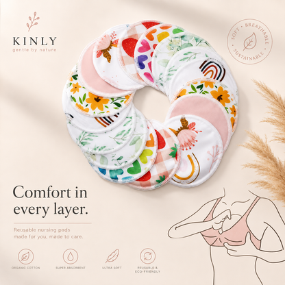 KINLY™ Leak Free (8 pcs Breast Pads)