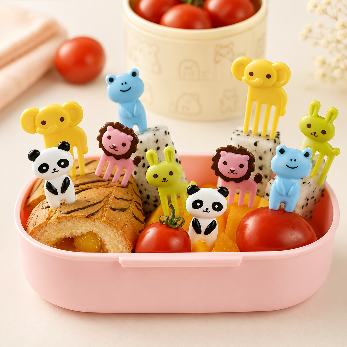 KINLY™ Little Bites Fruit Forks (10pcs)